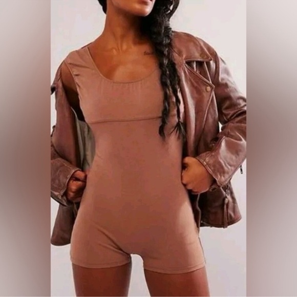 NWOT Intimately Free People Weekend Friend Shortie Bodysuit - Picture 2 of 15